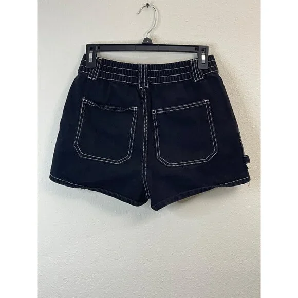 Simple Society Women's High Waist Stretch Denim Short, Size 5/27 - Picture 3 of 10